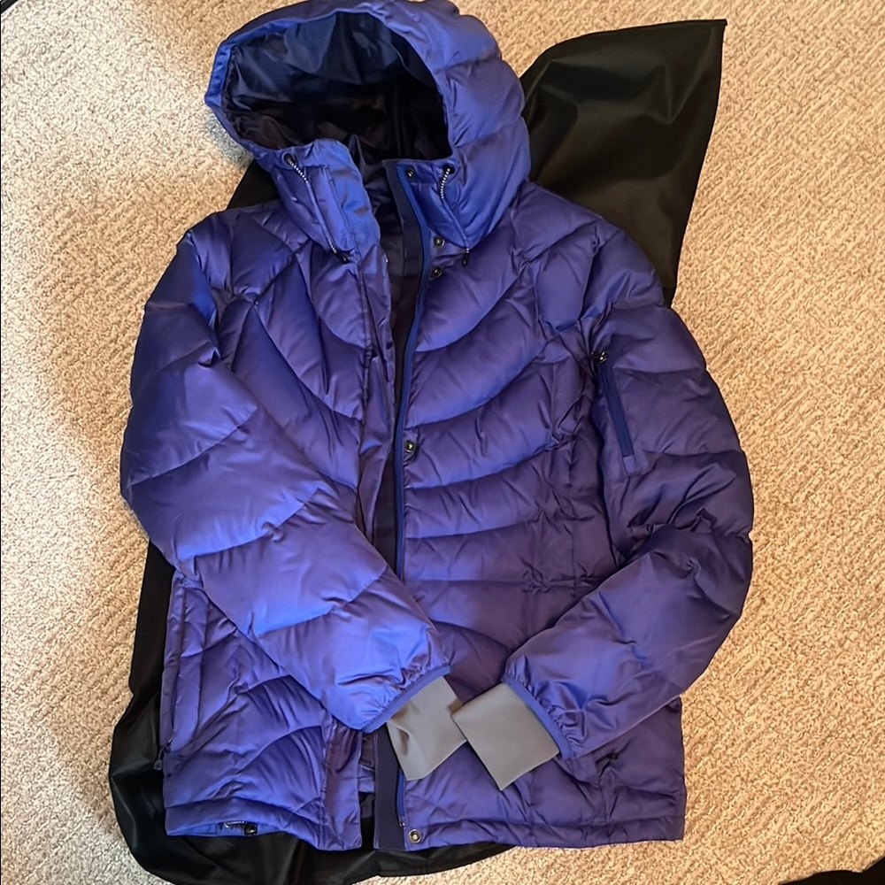 Land’s End Blue Down Puffer Jacket